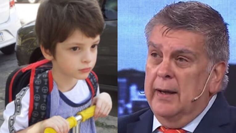 Luis confirmó que su hijo fue dado de alta, pero sigue "preocupado".