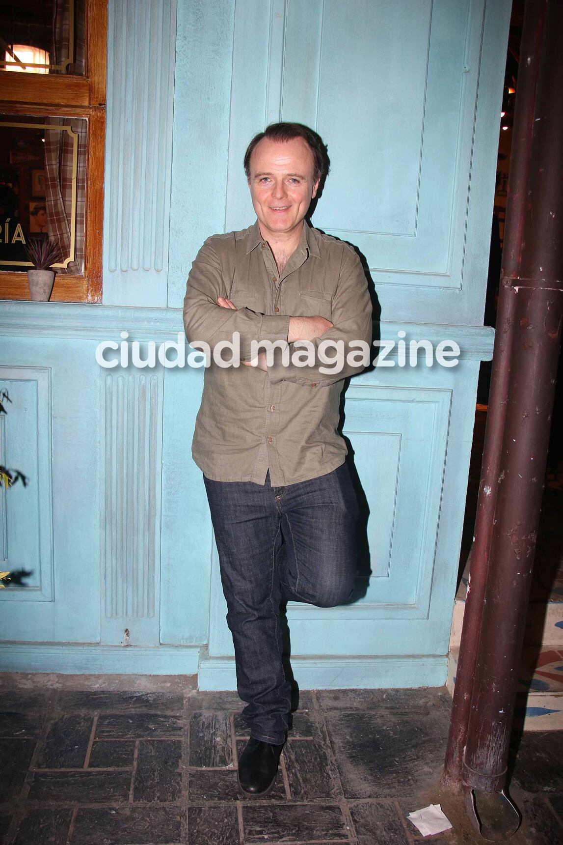 Luis Machín en la presentación de Mi hermano es un clon. (Foto: Movilpress)