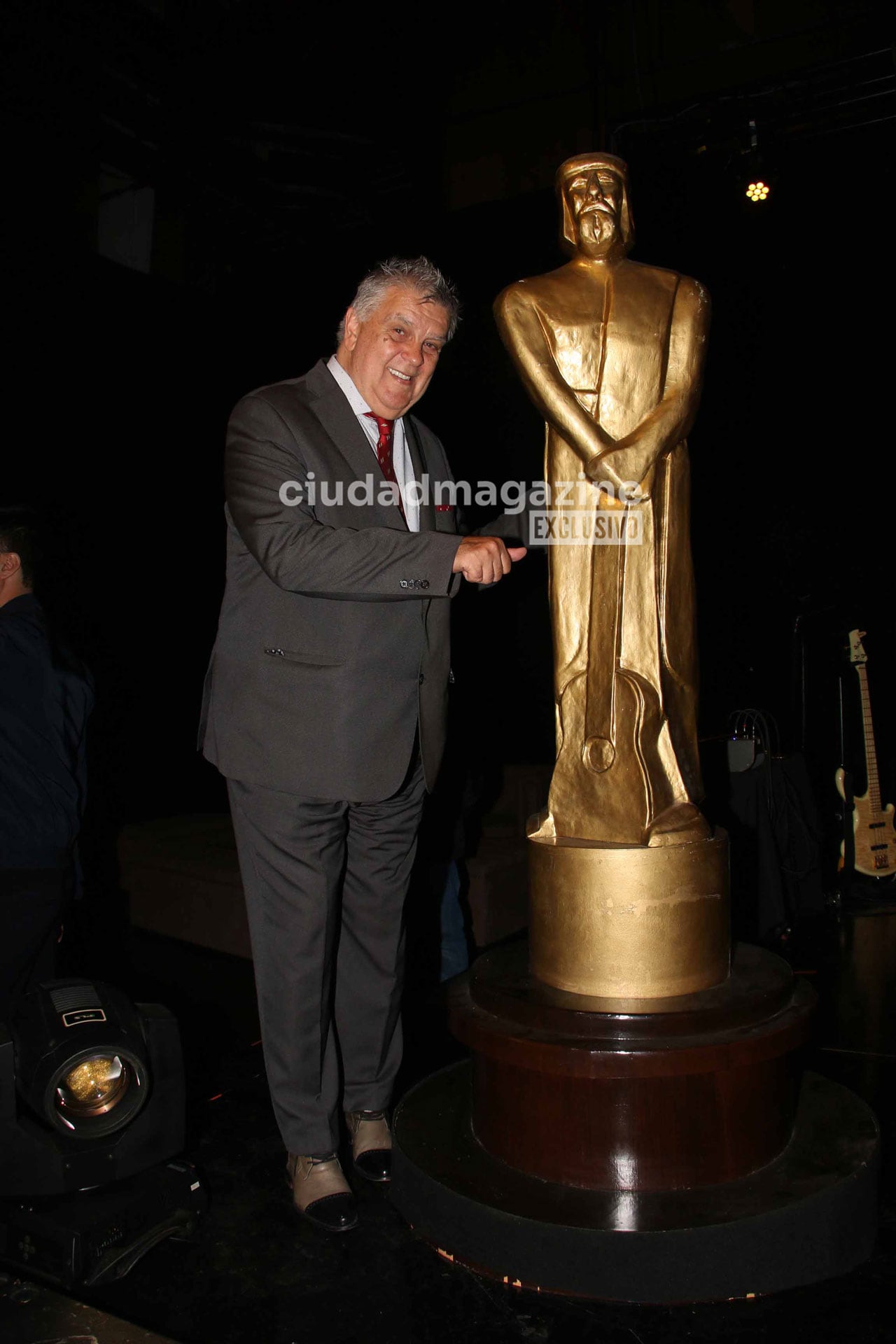 Luis Ventura en el lanzamiento de los premios Martín Fierro Latino 2024. (Foto: Movilpress)