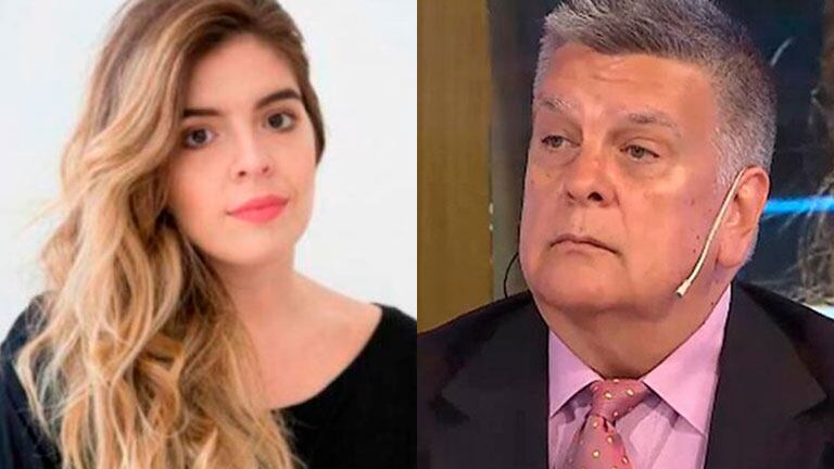 Luis Ventura le respondió a Dalma Maradona. 