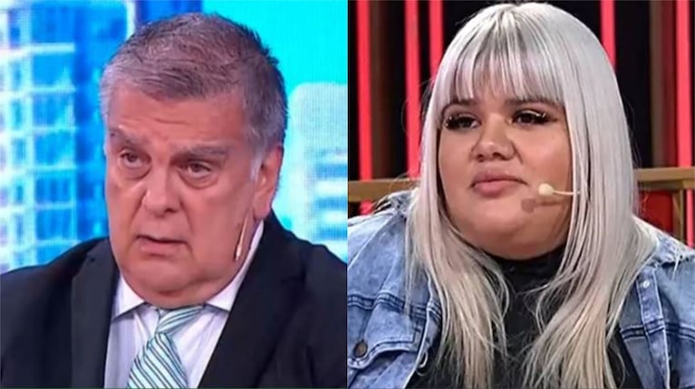 Luis Ventura y Morena Rial (Foto: captura América)