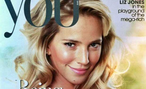 Luisana Lopilato conquista Reino Unido y es la tapa de una revista dominical. (Foto: Daily Mail) 