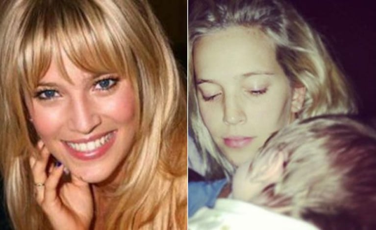 Luisana Lopilato está en Buenos Aires con su hijo. (Fotos: Web y Twitter)