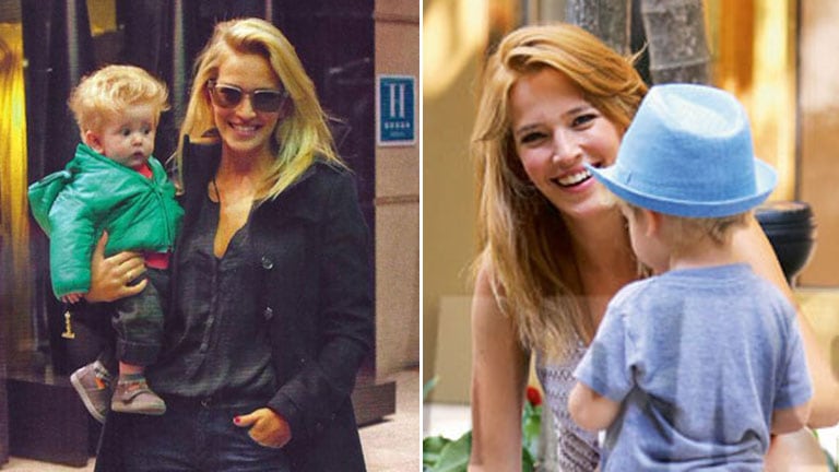 Luisana Lopilato y su inusual método para cuando Noah comience la escuela. (Foto: Web y Caras)