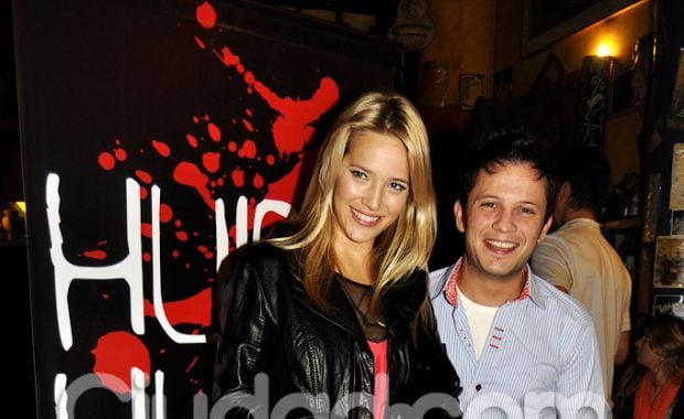 Luisana  y Darío Lopilato en el estreno de Huicio Husto (Foto: Jennifer Rubio). 