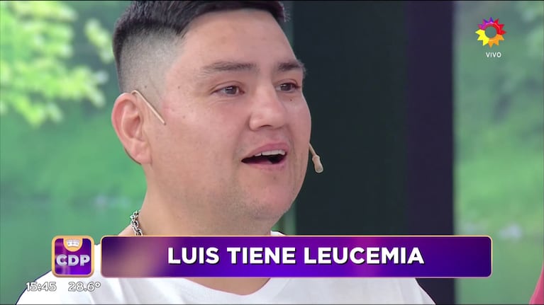 Luisito de Cuestión de Peso confesó que tiene leucemia.