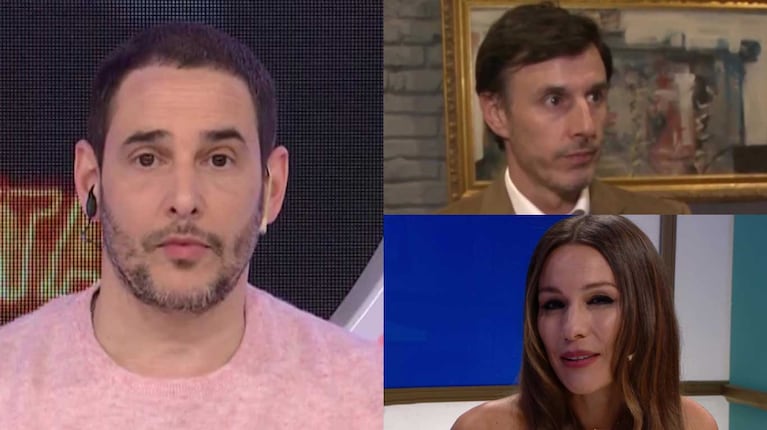 Lussich contó que Pampita ya se considera separada de García Moritán (Foto: capturas eltrece y América)