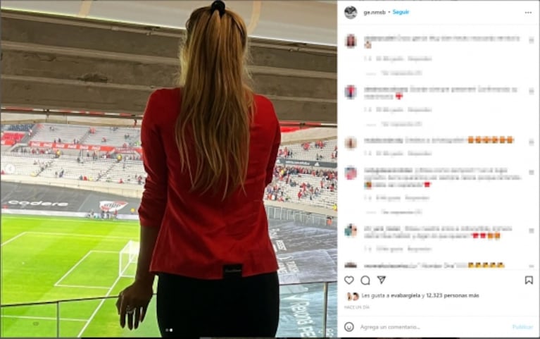 Lussich dio detalles del encuentro de Marcelo Gallardo con su exesposa en la cancha: "Él tenía cara de pocos amigos"