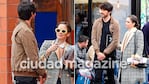 Luz Cipriota, muy cerca del modelo y actor español Andrés Velencoso (fOTOS: Grosby Group)