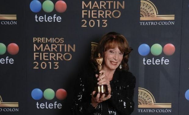 Magdalena Ruiz Guiñazú eligió el negro y los brillos. (Foto: Telefe)