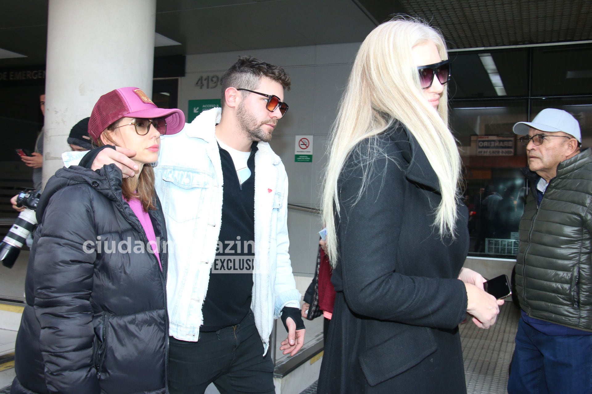 Majo Martino y Locho Loccisano (Foto: Movilpress).