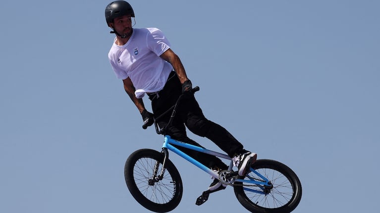 Maligno Torres en la final del BMX Freestyle. (Foto: Reuter)