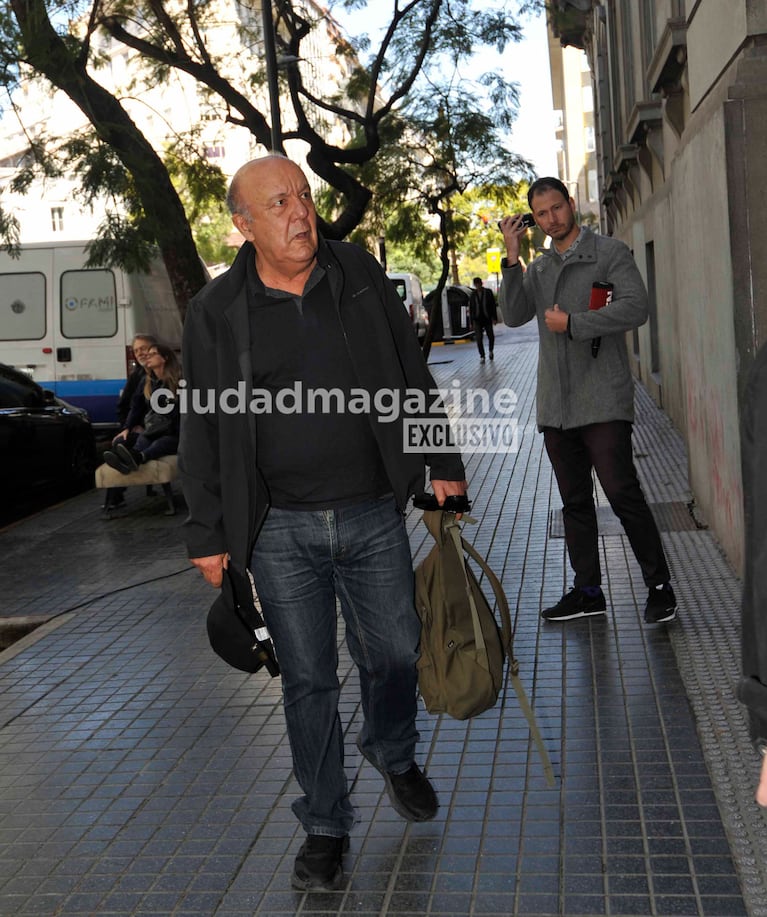 Manuel Vicente despidió a Daniel Fanego (Foto: Movilpress).