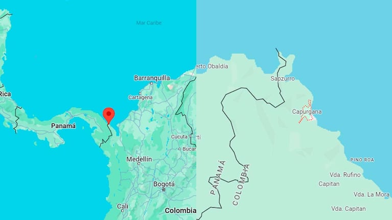 Mapa que señala la ubicación del lugar donde se filmó Survivor: expedición Robinson (Foto: Google maps)