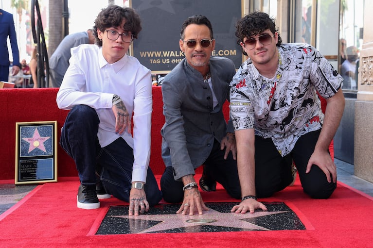 MARC ANTHONY ya tiene su propia estrella en el Paseo de la Fama en Hollywood (Foto: REUTERS/Mario Anzuoni)