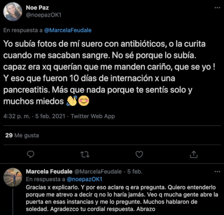 Marcela Feudale cuestionó a los famosos que exponen su covid: "¿Alguien puede explicar esta pasión de narrarlo todo?"