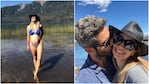 Marcela Kloosterboer y sus dulces postales desde Villa La Angostura, embarazada de casi 6 meses: Vacaciones