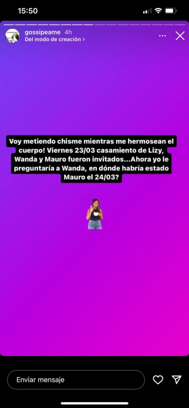 Marcela Tauro lanzó un enigmático rumor sobre Mauro Icardi y una supuesta nueva infidelidad a Wanda Nara