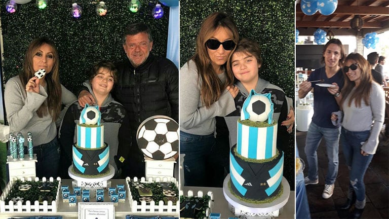 Marcela Tauro reunió a su ex y su actual pareja en el cumple de su hijo. (Foto: Marcela Tauro)