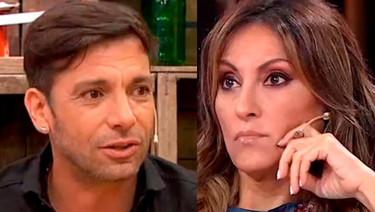 Marcela Tauro y Martín Bossi se cruzaron fuerte al aire.