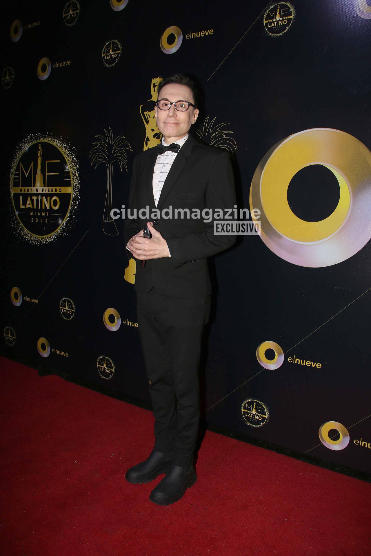 Marcelo Polino en el lanzamiento de los premios Martín Fierro Latino 2024. (Foto: Movilpress)