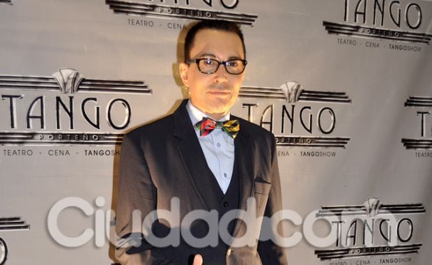 Marcelo Polino, presente en el debut de Amor Porteño (Foto: Jennifer Rubio). 