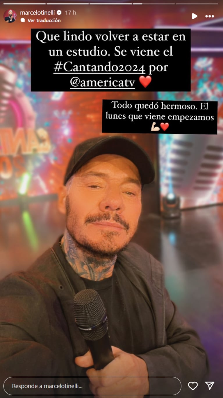 Marcelo Tinelli dejó espiar cómo será el Cantando 2024: las fotos del impresionante estudio