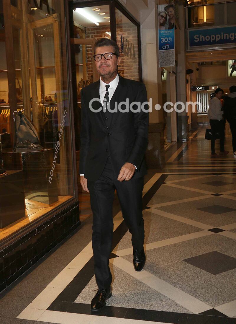 Marcelo Tinelli dijo presente en Ginebra Hommes. Foto: Movilpress-Ciudad.com.