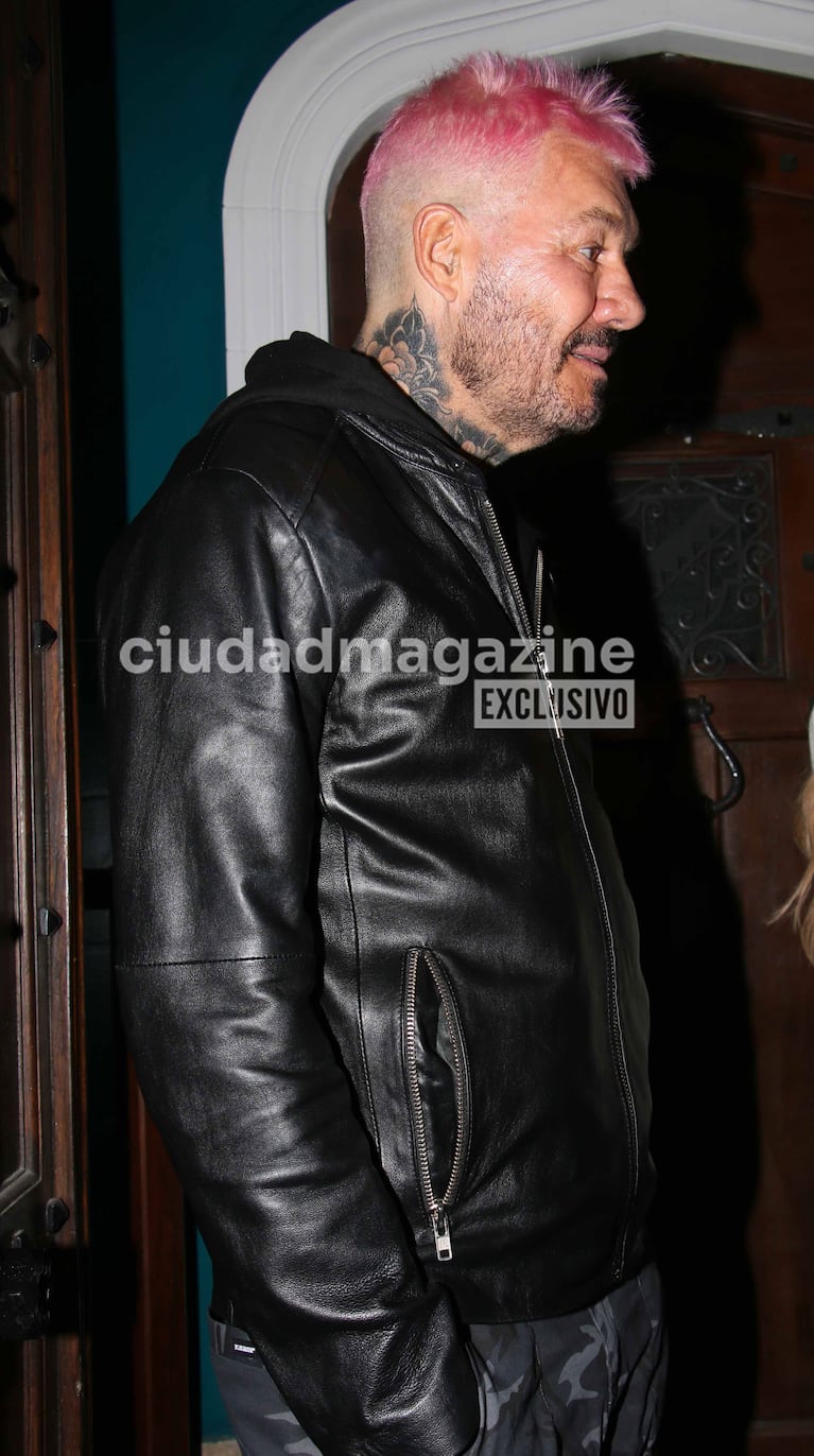 Marcelo Tinelli en el cumpleaños de Coti Sorokin (Foto: Movilpress).