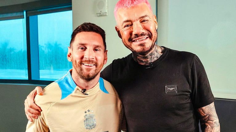 Marcelo Tinelli entrevistó en exclusiva a Lionel Messi (Foto: Instagram @marcelotinelli)