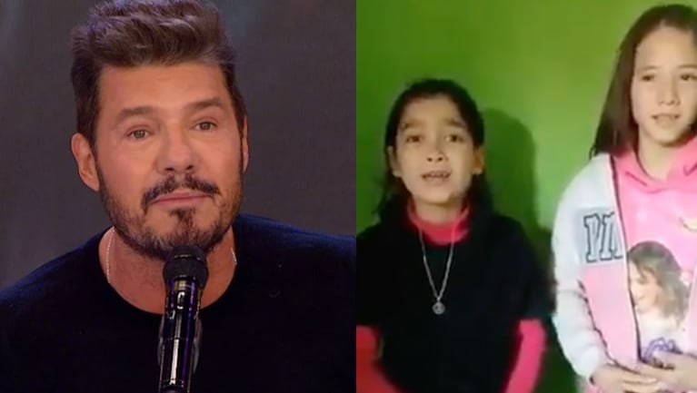 Marcelo Tinelli se conmovió ante la historia de dos nenas de Chaco.