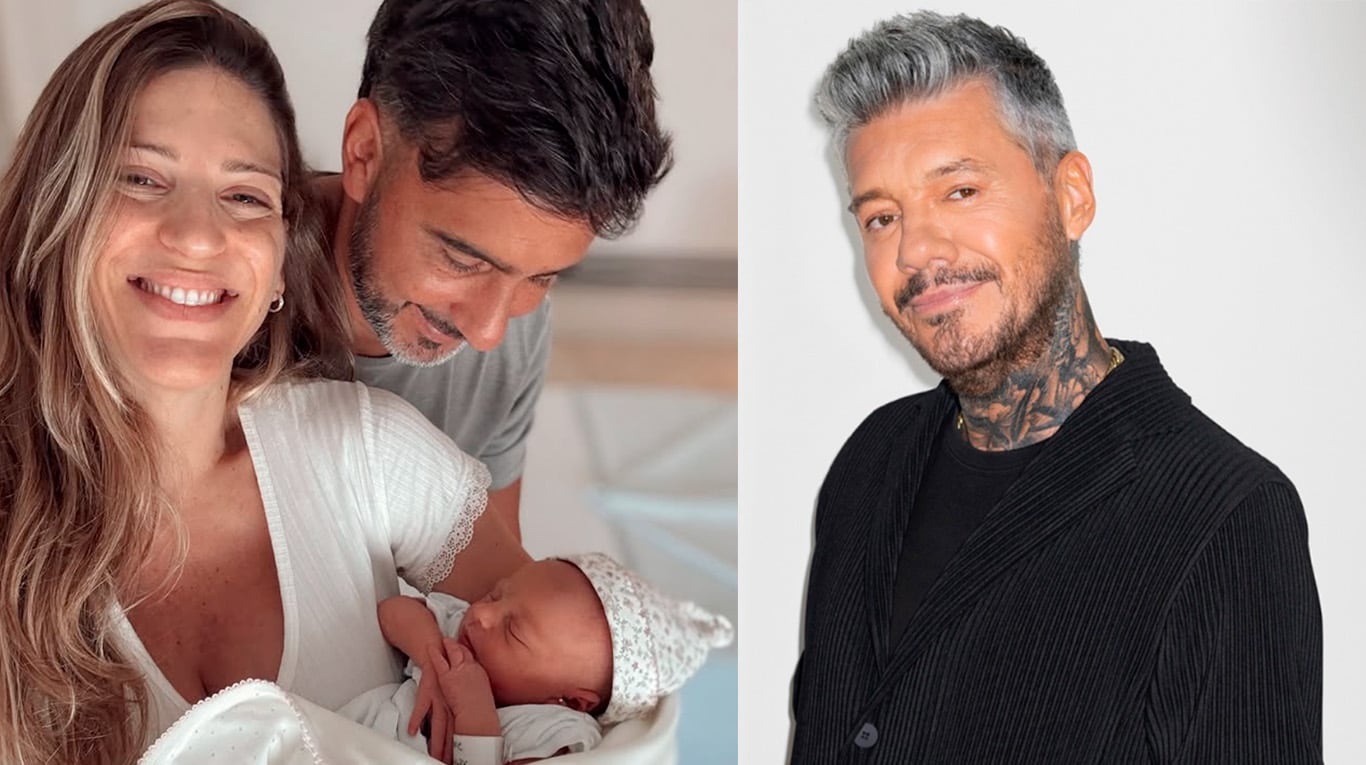 Marcelo Tinelli sorprendió con su reacción ante el nacimiento de la hija de Federico Hoppe y Macarena Rinaldi.