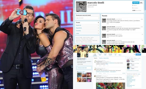 Marcelo Tinelli sumó 3 millones de seguidores en un año y nueve meses. (Fotos: Ideas del Sur y Twitter)