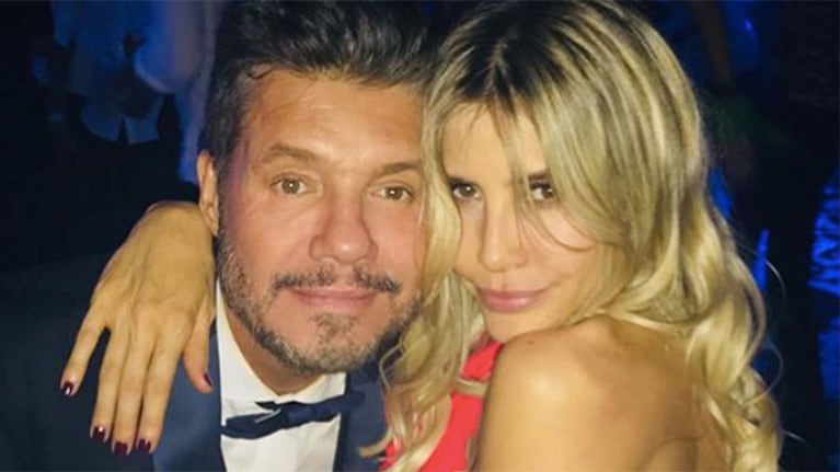 Marcelo Tinelli y Guillermina Valdés