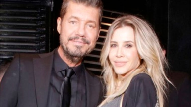 Marcelo Tinelli y Guillermina Valdés, juntos y enamorados.