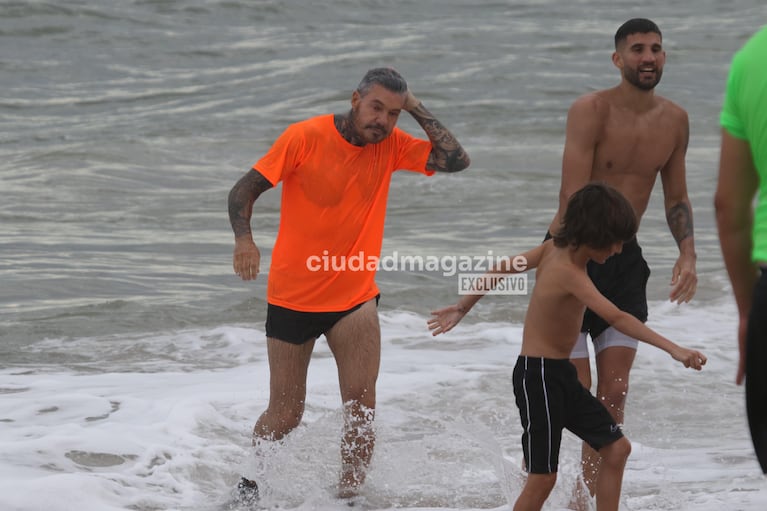 Marcelo Tinelli y Licha López (RS Fotos)