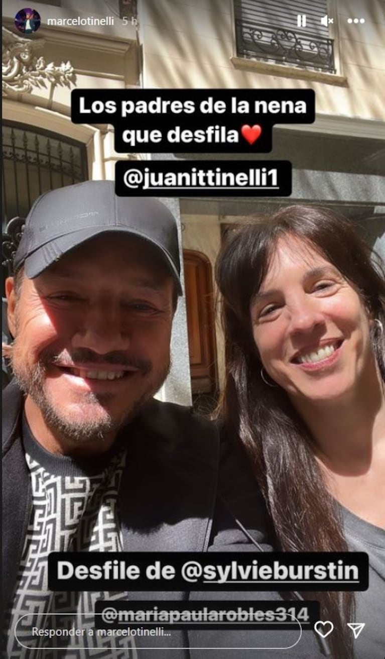 Marcelo Tinelli y Paula Robles volvieron a mostrarse juntos