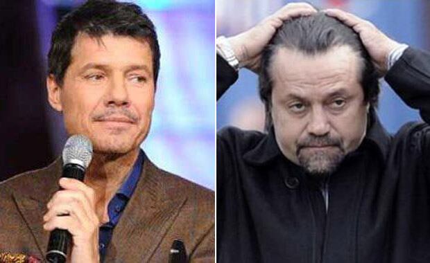 Marcelo Tinelli y Ricardo Caruso Lombardi: se verán en Tribunales. (Fotos: Ideas del Sur y Web)