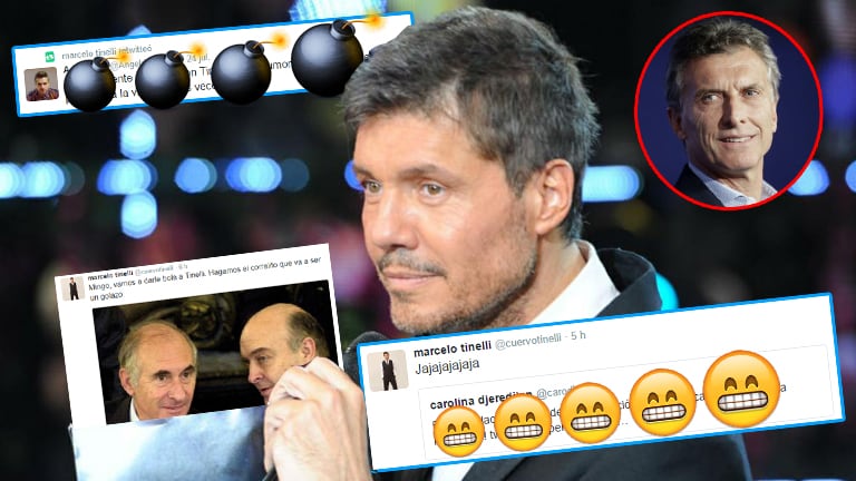 Marcelo Tinelli y sus tweets.