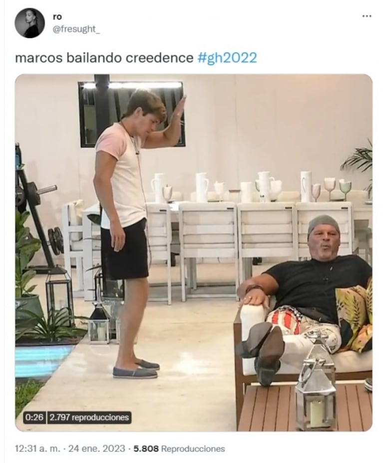 Marcos de Gran Hermano bailando es furor en las redes: el compilado de sus mejores pasos