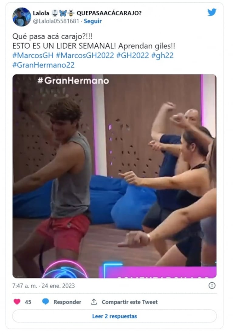 Marcos de Gran Hermano bailando es furor en las redes: el compilado de sus mejores pasos