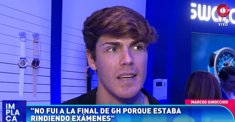 Marcos Ginocchio habló por primera vez de Furia y de su juego en Gran Hermano 2023