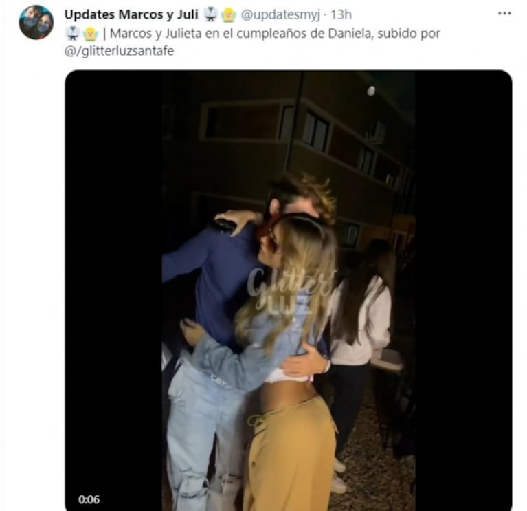 Marcos Ginocchio y Julieta Poggio: estallaron los memes en las redes tras el supuesto romance