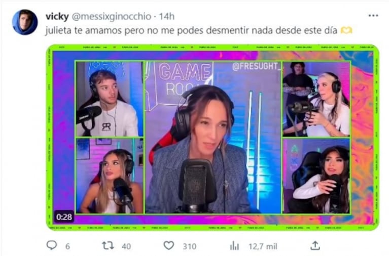 Marcos Ginocchio y Julieta Poggio: estallaron los memes en las redes tras el supuesto romance