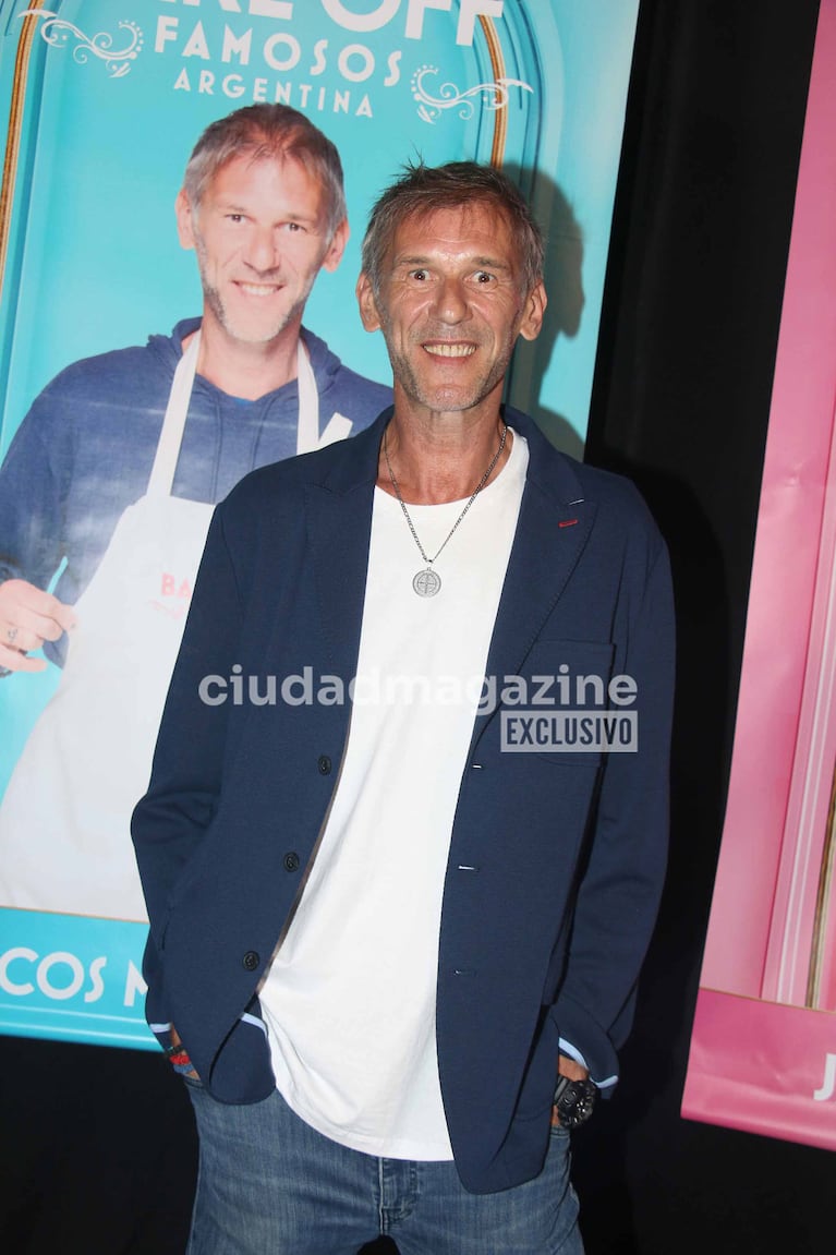 Marcos Milinkovic en la presentación de Bake Off Famosos Argentina (Foto: Movilpress).