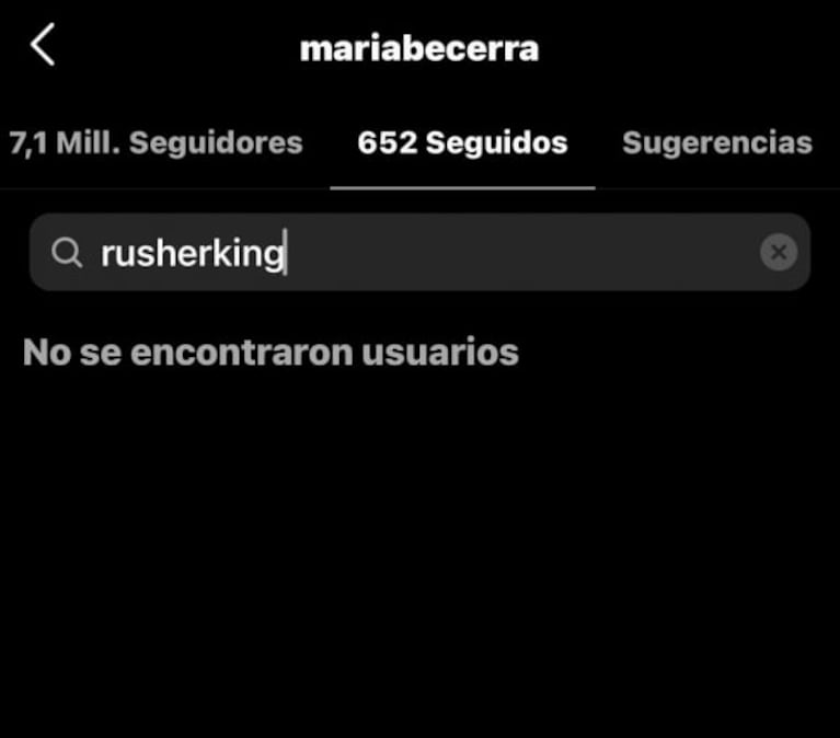 María Becerra lanzó escandalosos tweets tras dejar de seguir a su novio, Rusherking: "Gil, ¿cómo pudiste hacer esto?"