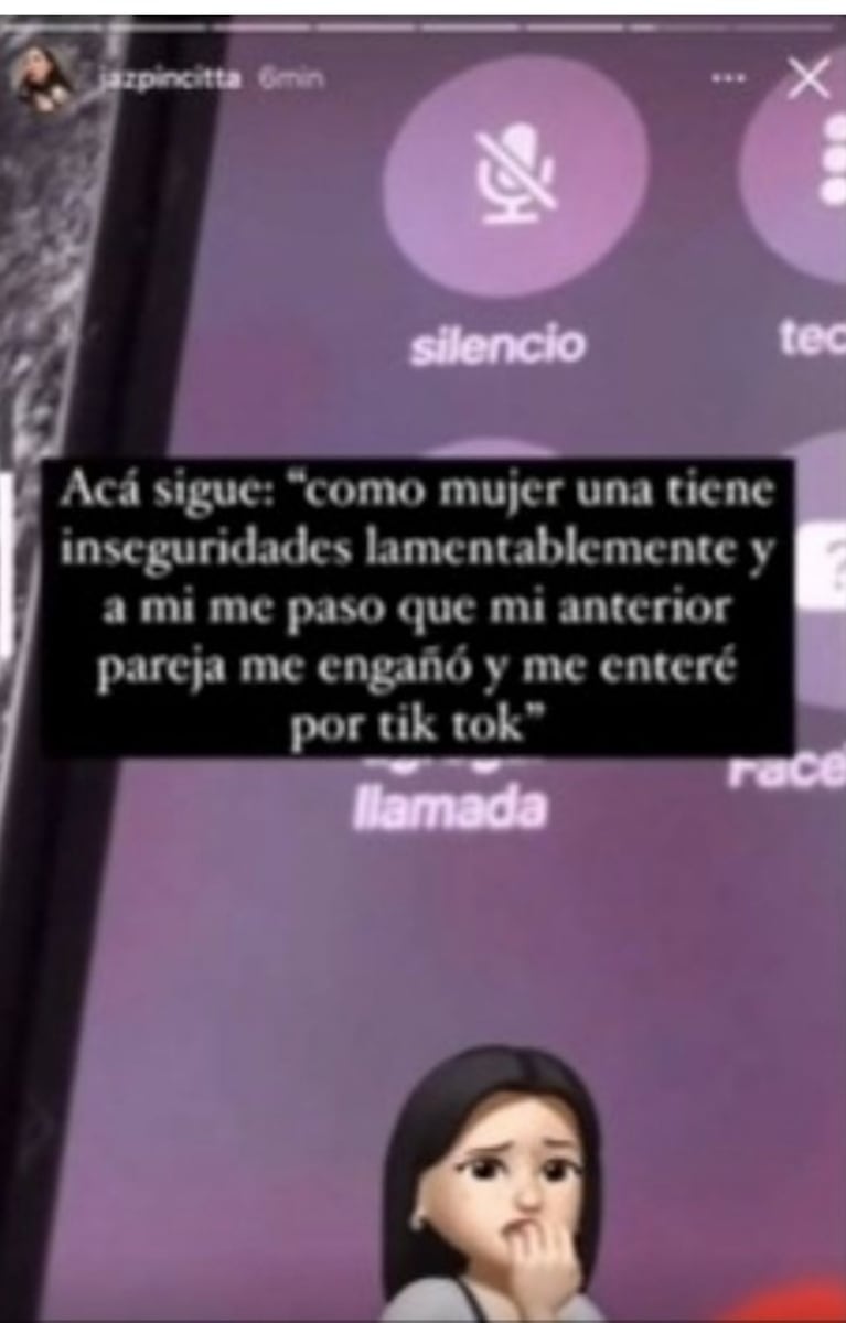 María Becerra le mandó furiosos mensajes a una influencer que coqueteó a su novio J Rei 