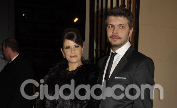 María Fernanda Callejón, de gala, con su novio Ricky. (Foto: Jennifer Rubio-Ciudad.com)