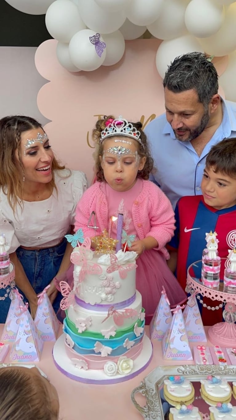 Mariana Brey festejó el cumpleaños de su hija Juana y habló de la reconciliación con Pablo Melillo