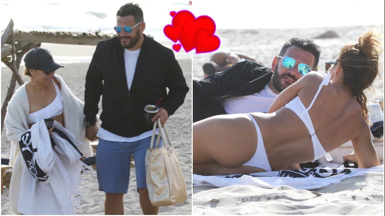 Mariana Brey y su novio, muy enamorados en Punta del Este (Fotos: GM Press Punta)